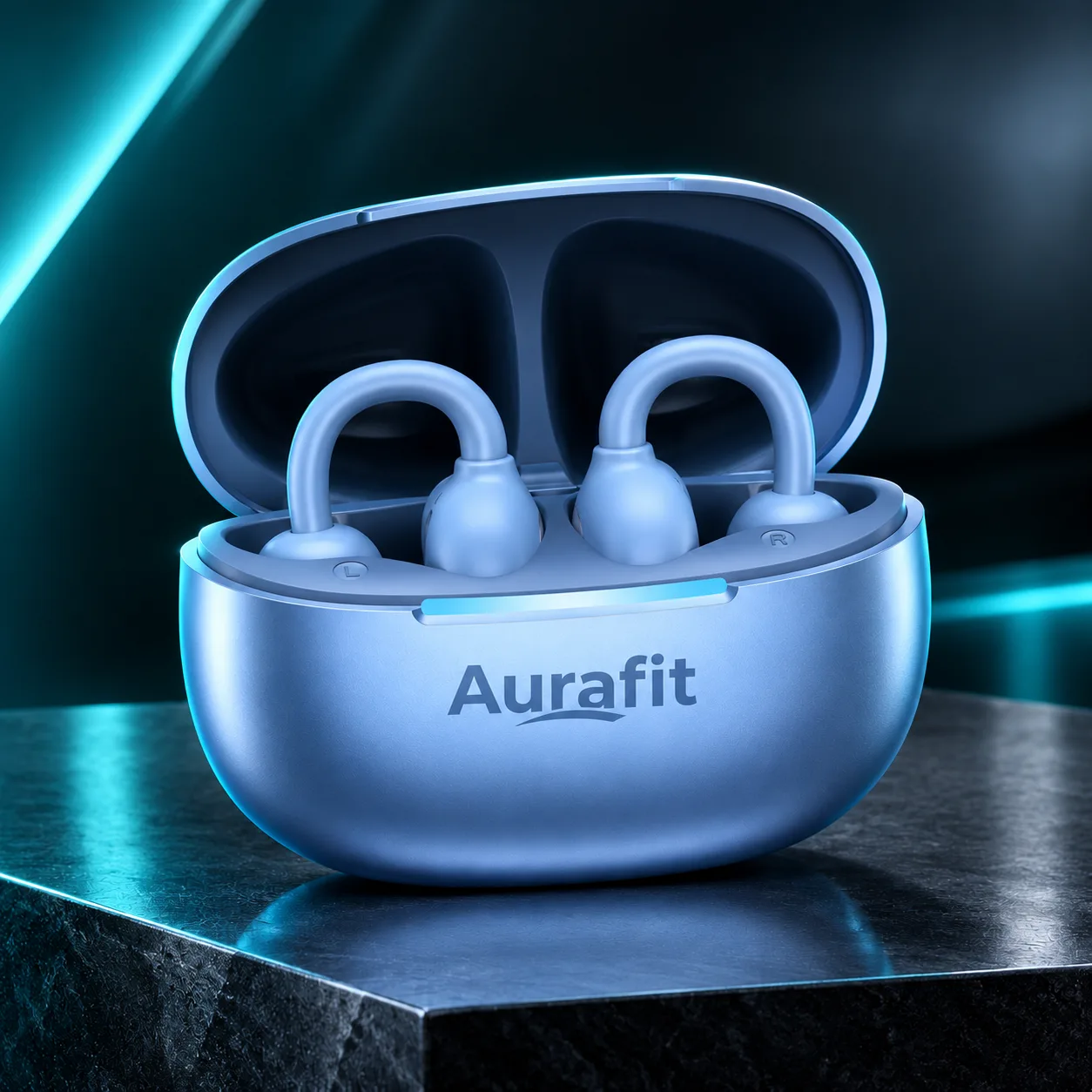 Aurafit Aurabuds FW5 azul, foto 2