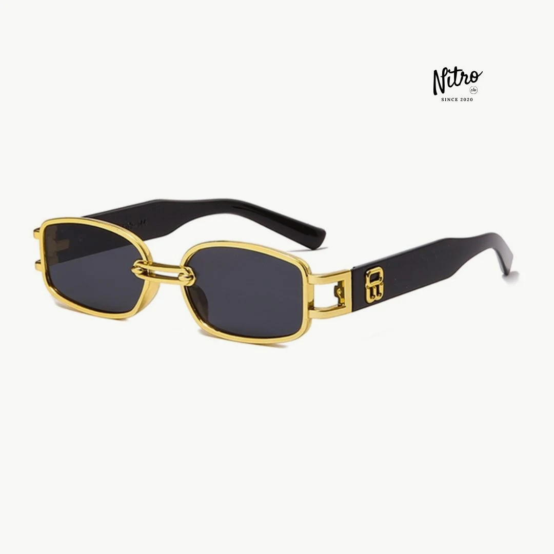 Gafas Milan Negras dorado, foto 1