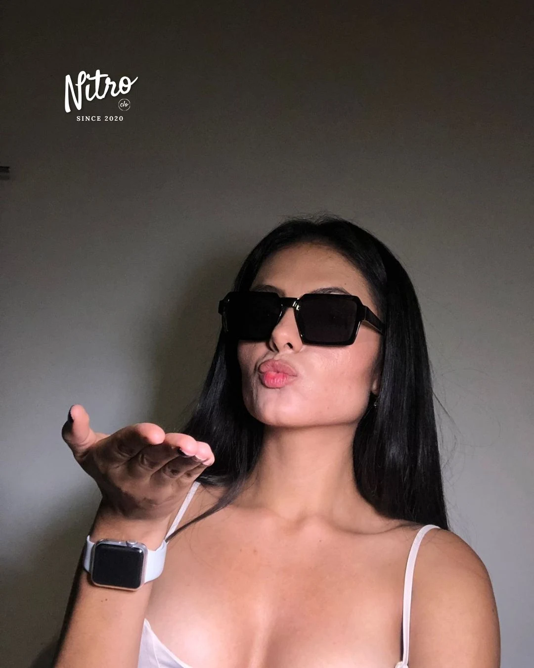 Gafas Orlando Negras, con modelo 1