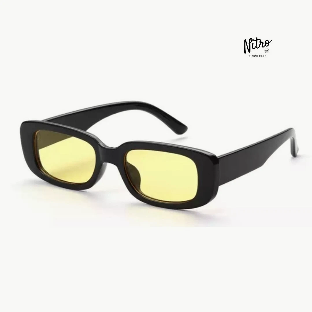 Gafas Vintage Negras con amarilla, foto 1