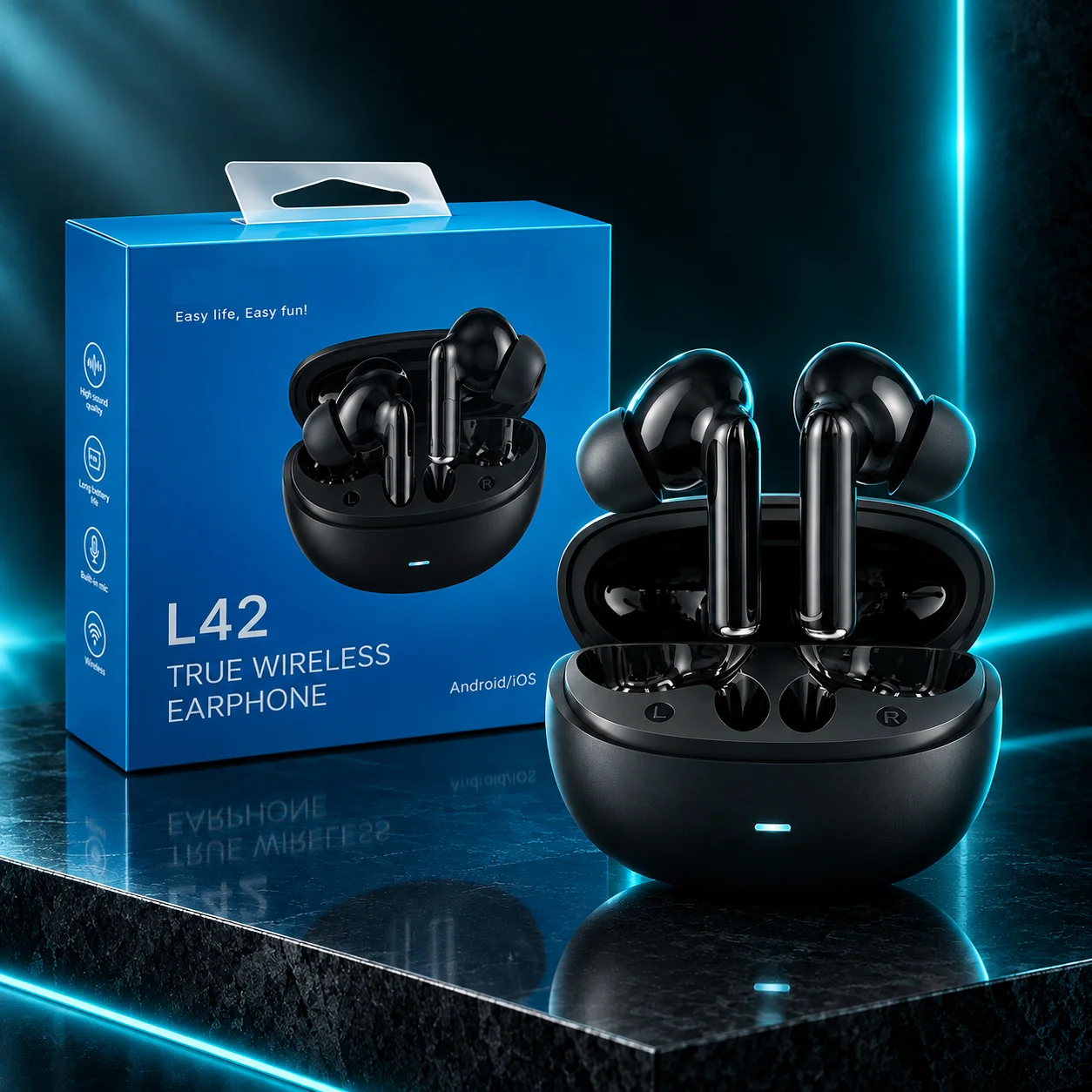 G-tide L42 negro, foto 2
